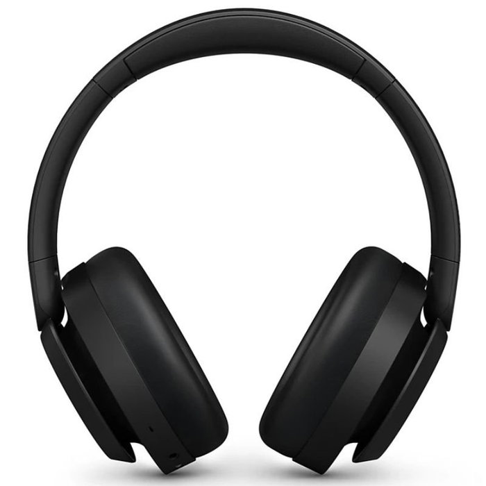 Philips Auriculares Inalámbricos TAH6509/ Supraaurales con Micrófono, Bluetooth 5.3, Cancelación Activa de Ruido Pro ANC, Batería 70h, Cómodos Plegables, Negro